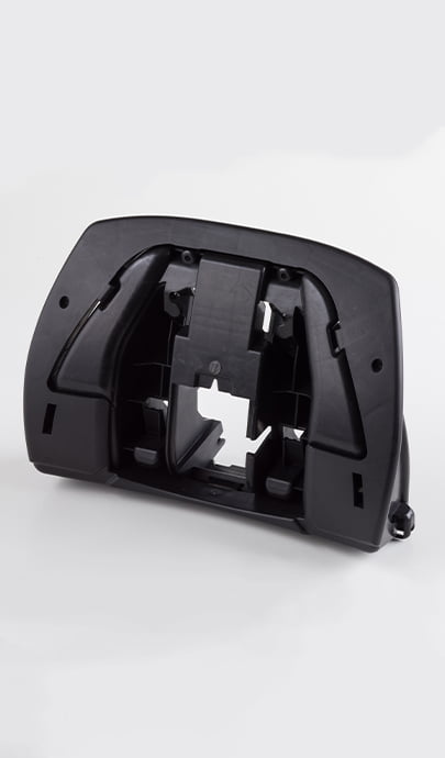 Headrest with Active Safety System Plastic
